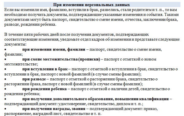 Пакет по персональным данным. Пакет по персональным данным